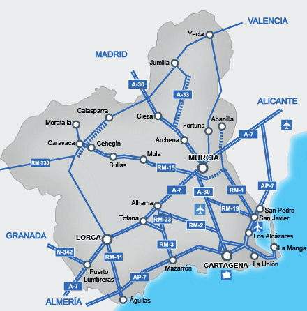 Murcia by Road